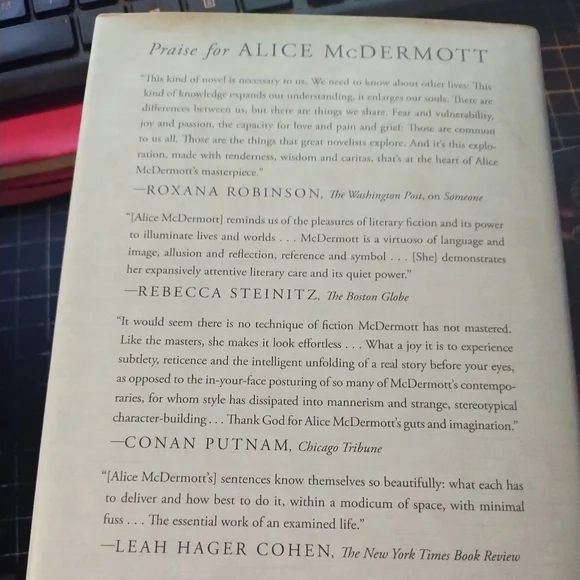 What About the Baby? Writing Reference Alice McDermott Hardcover - Picture 3 of 5